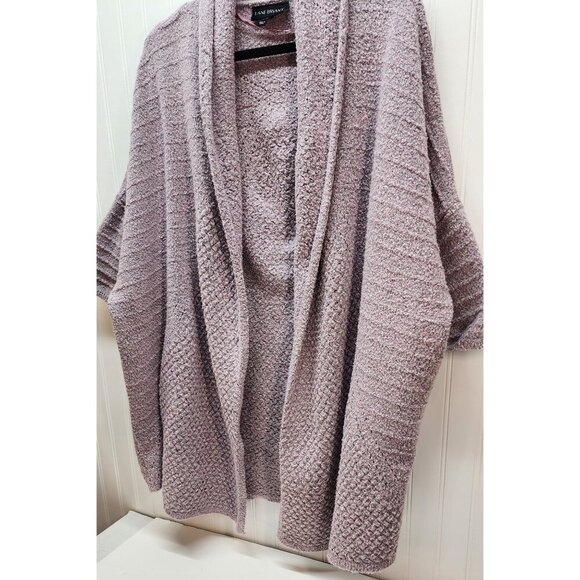 Lane Bryant Textured Knit Open-Front Cardigan 22/28 - Picture 5 of 12